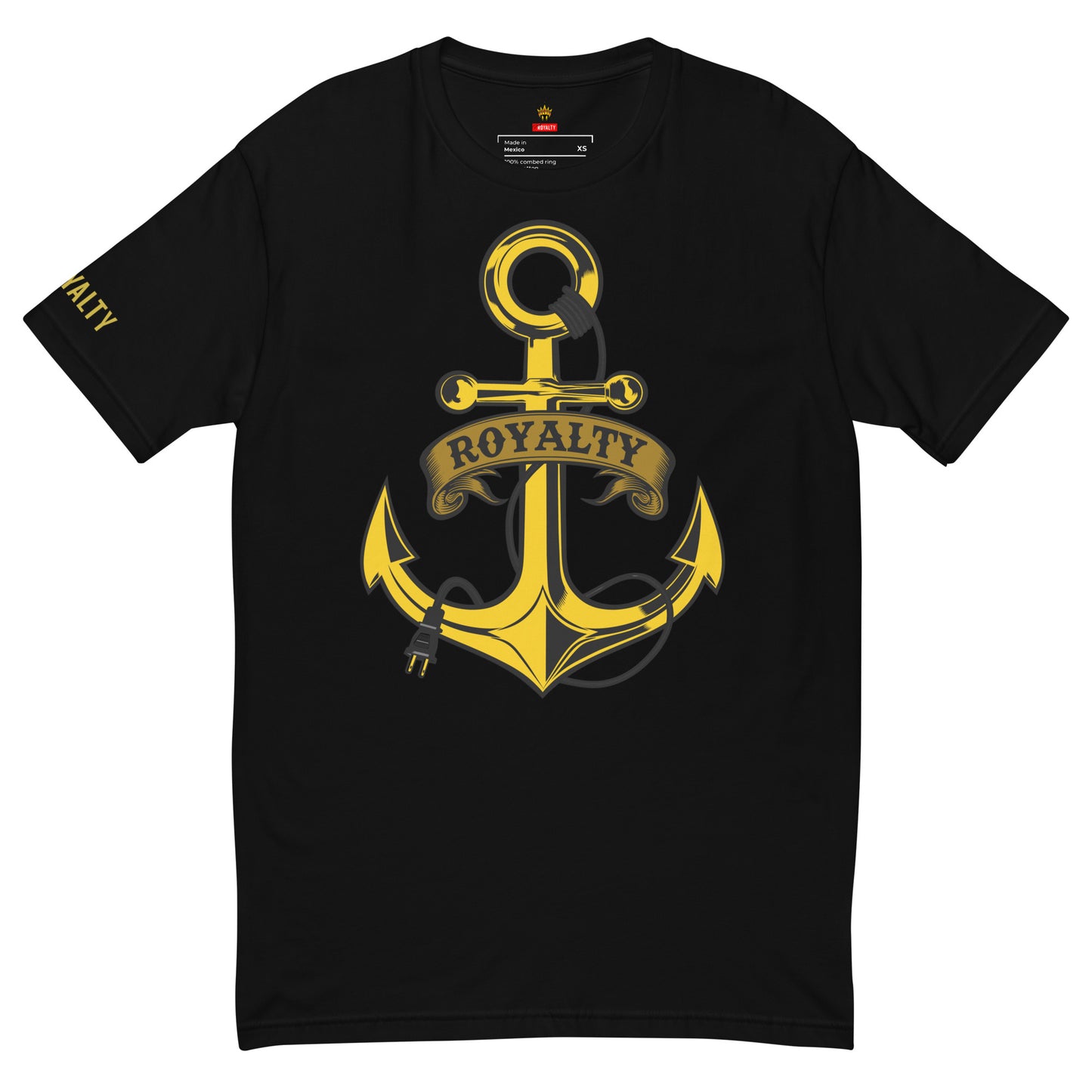 Anchor Short-Sleeve T-Shirt - Black
