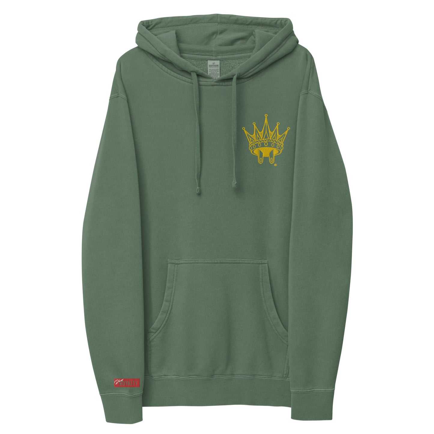 Official Logo Unisex pigment-dyed hoodie