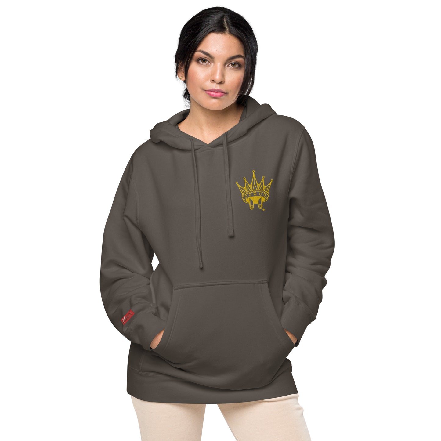 Official Logo Unisex pigment-dyed hoodie