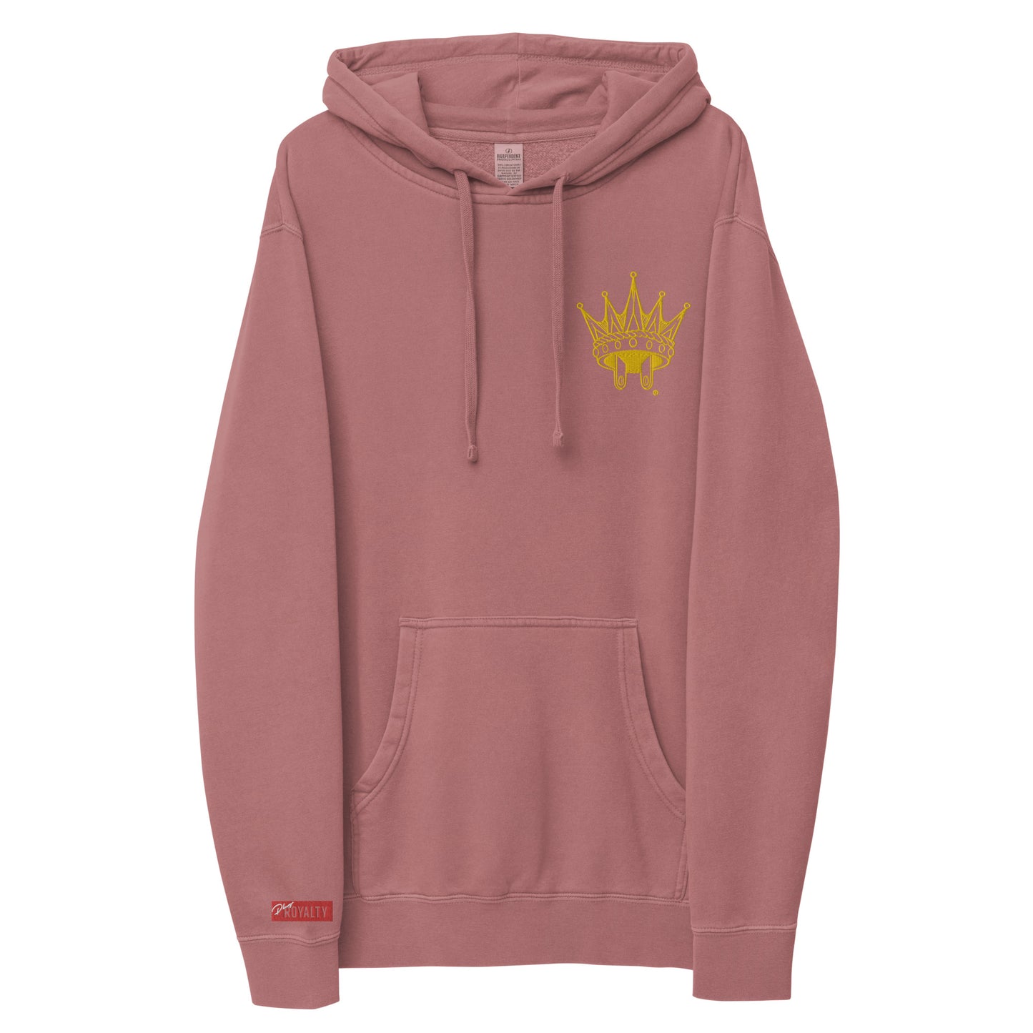 Official Logo Unisex pigment-dyed hoodie
