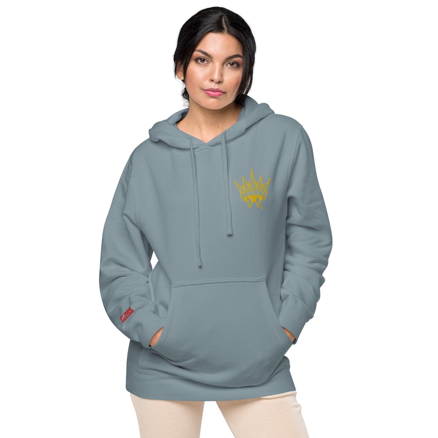 Official Logo Unisex pigment-dyed hoodie