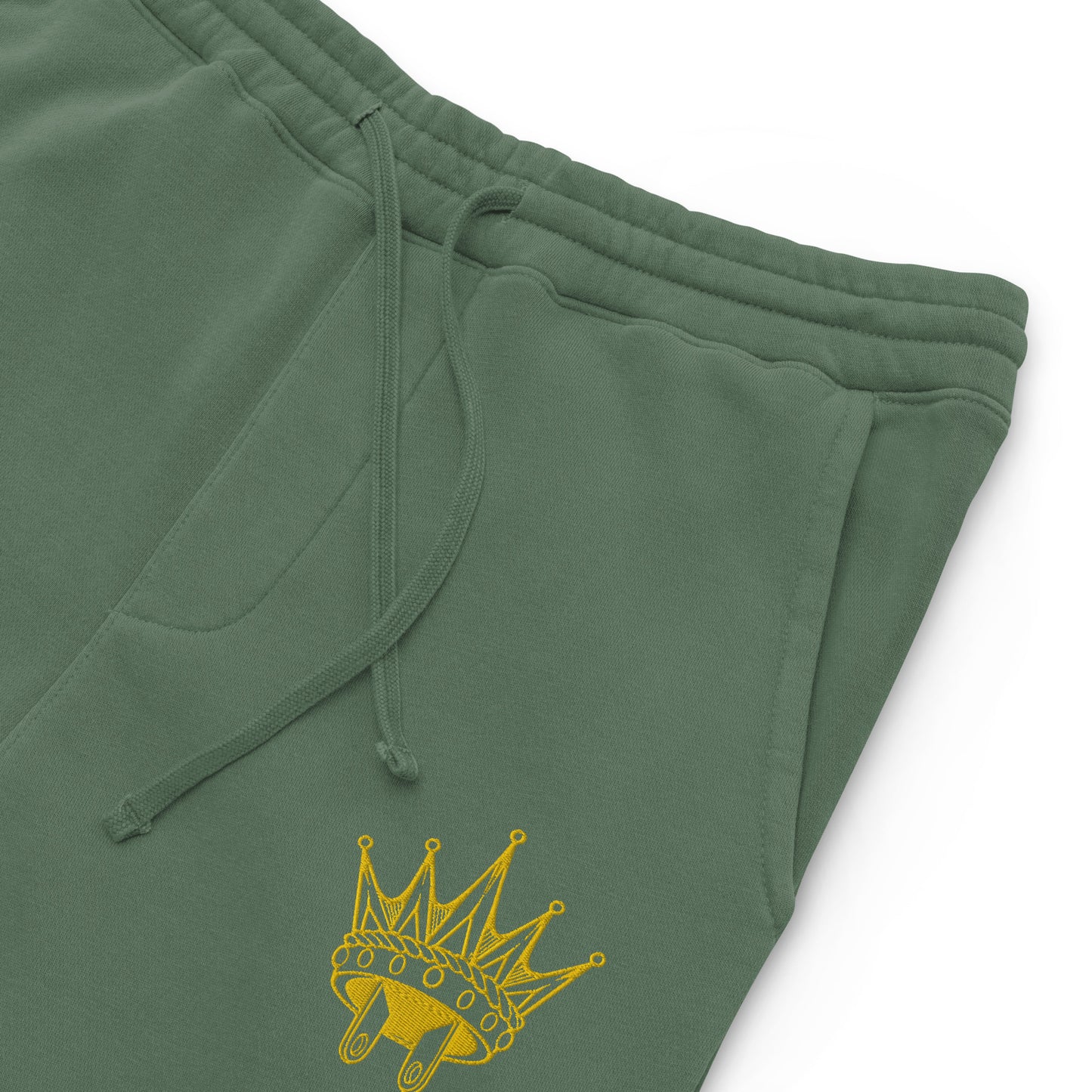 Official Logo pigment-dyed sweatpants