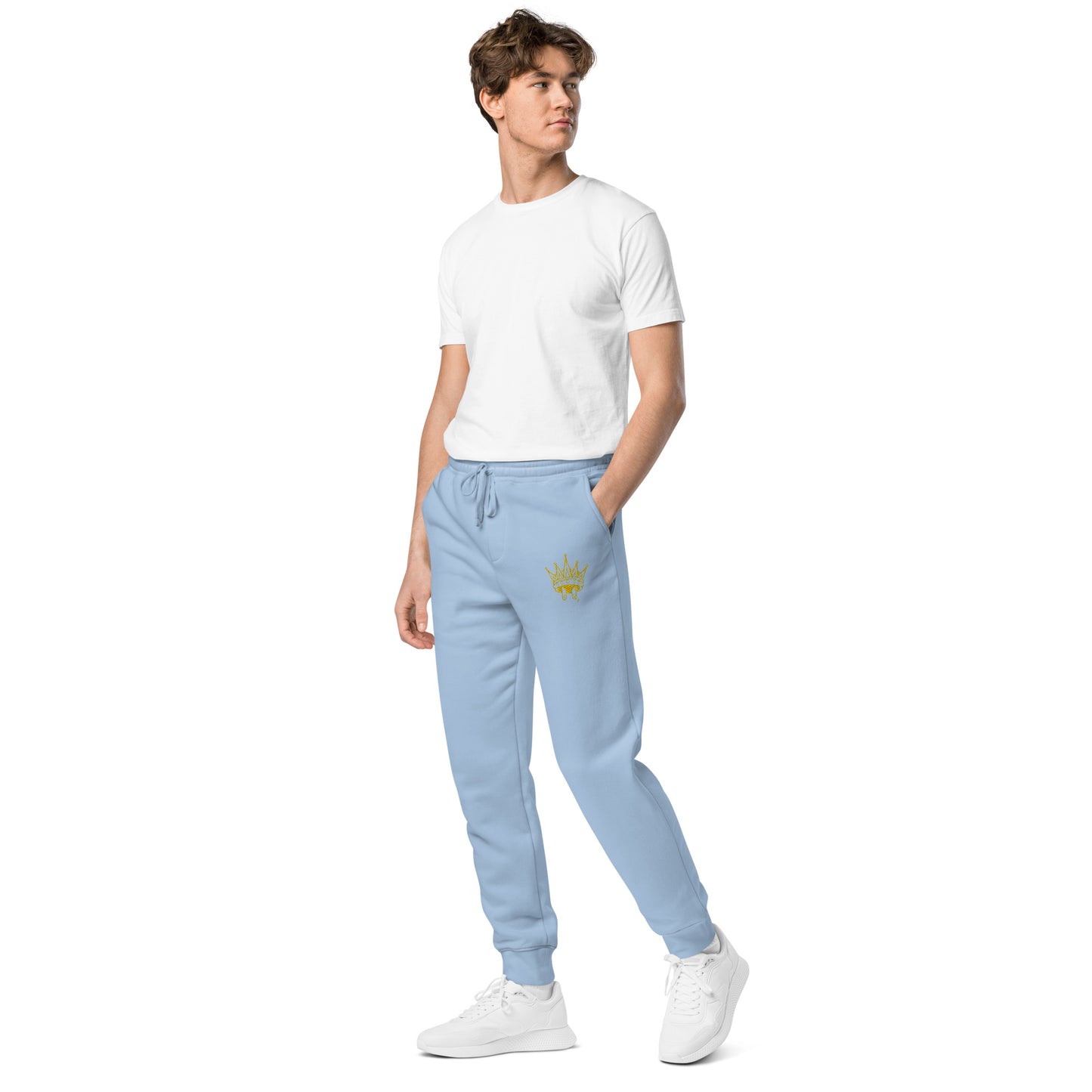 Official Logo pigment-dyed sweatpants