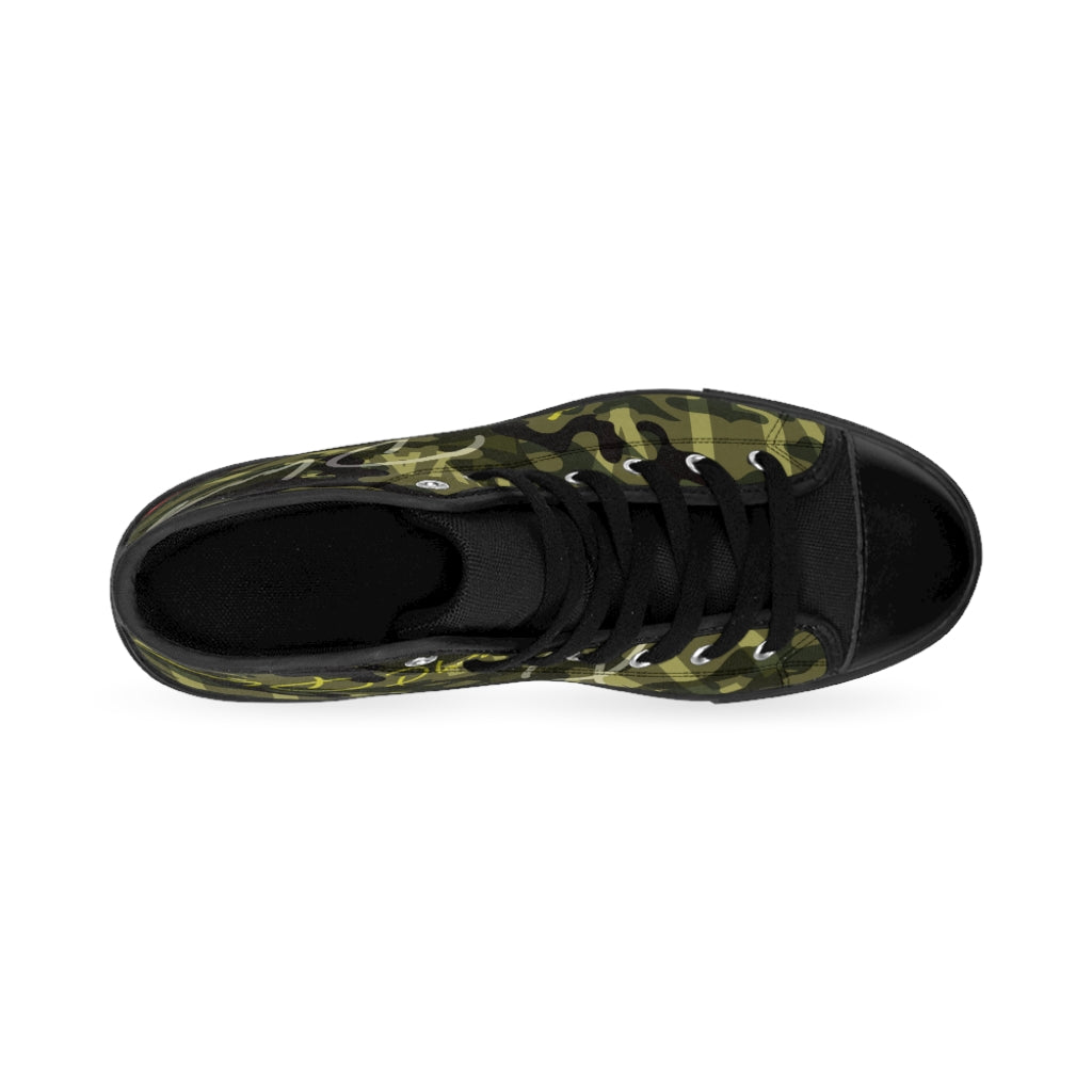 Plug Walk Women's High-top Sneakers - Camo