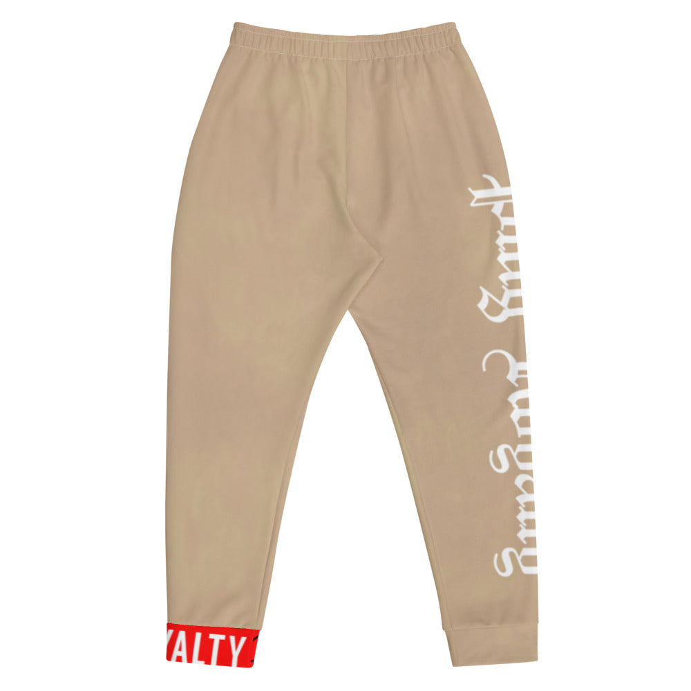 COLOR DYE TAN JOGGERS