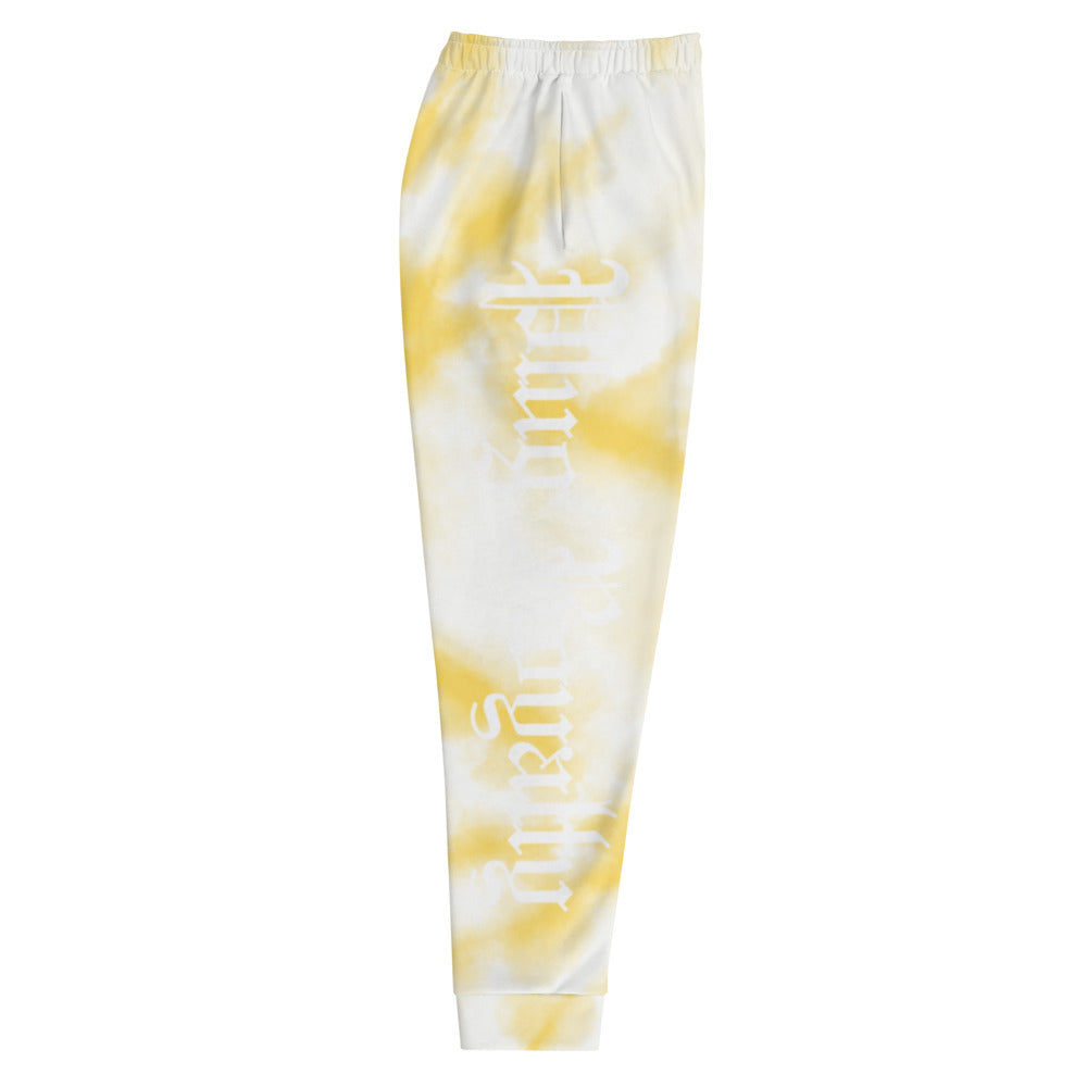 COLOR DYE YELLOW JOGGERS