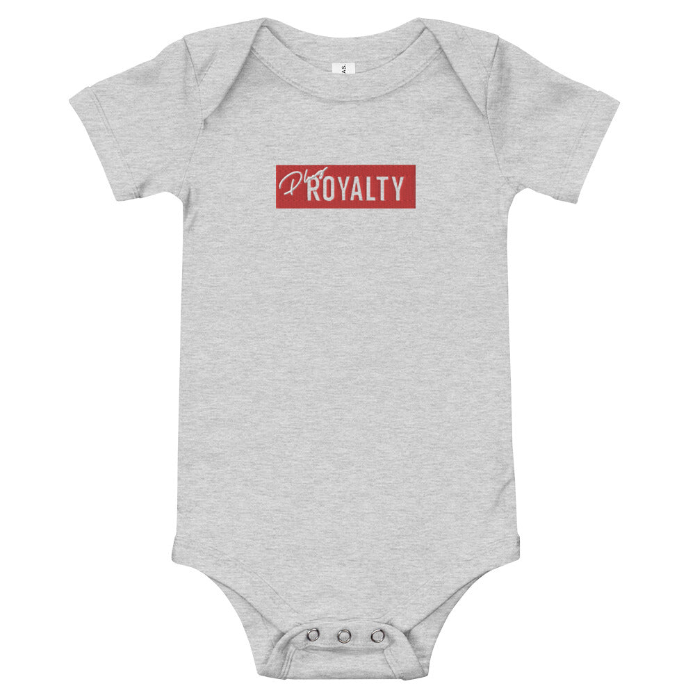 PlugRoyalty Baby short sleeve one piece