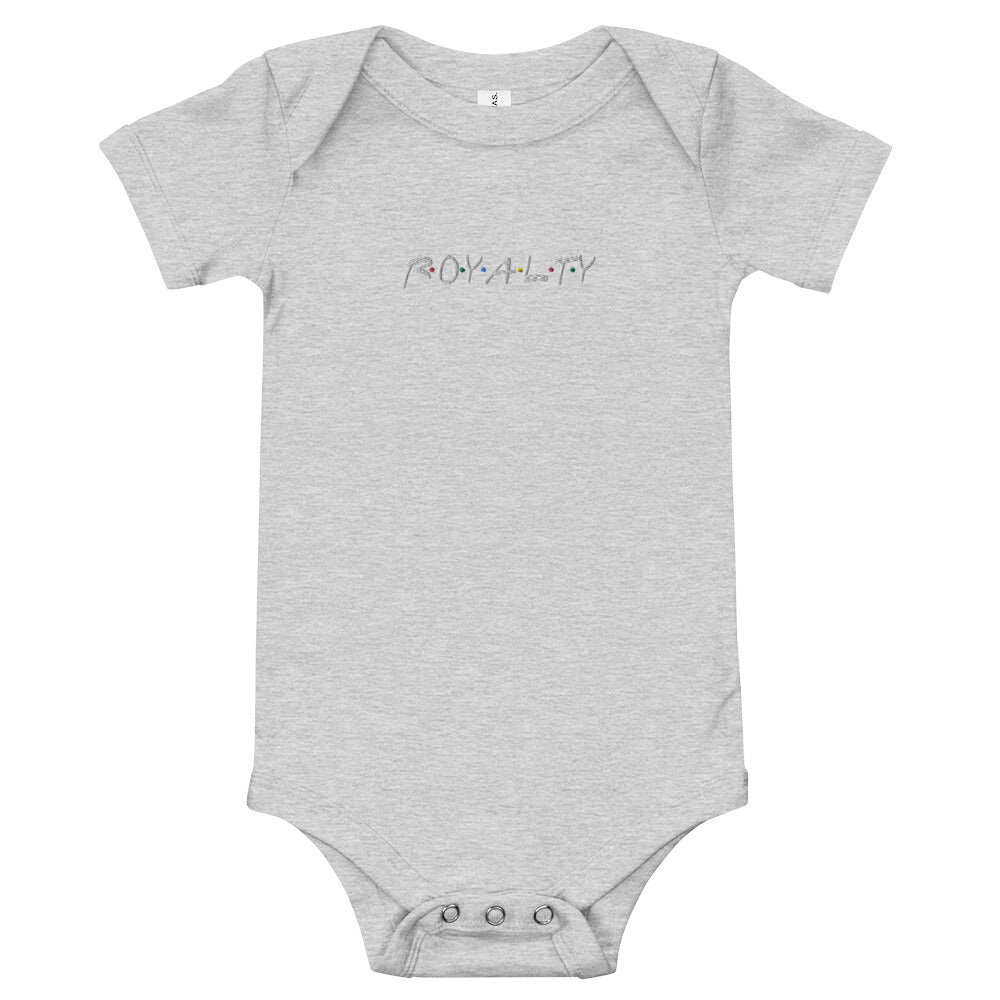 R.O.Y.A.L.T.Y Baby short sleeve one piece