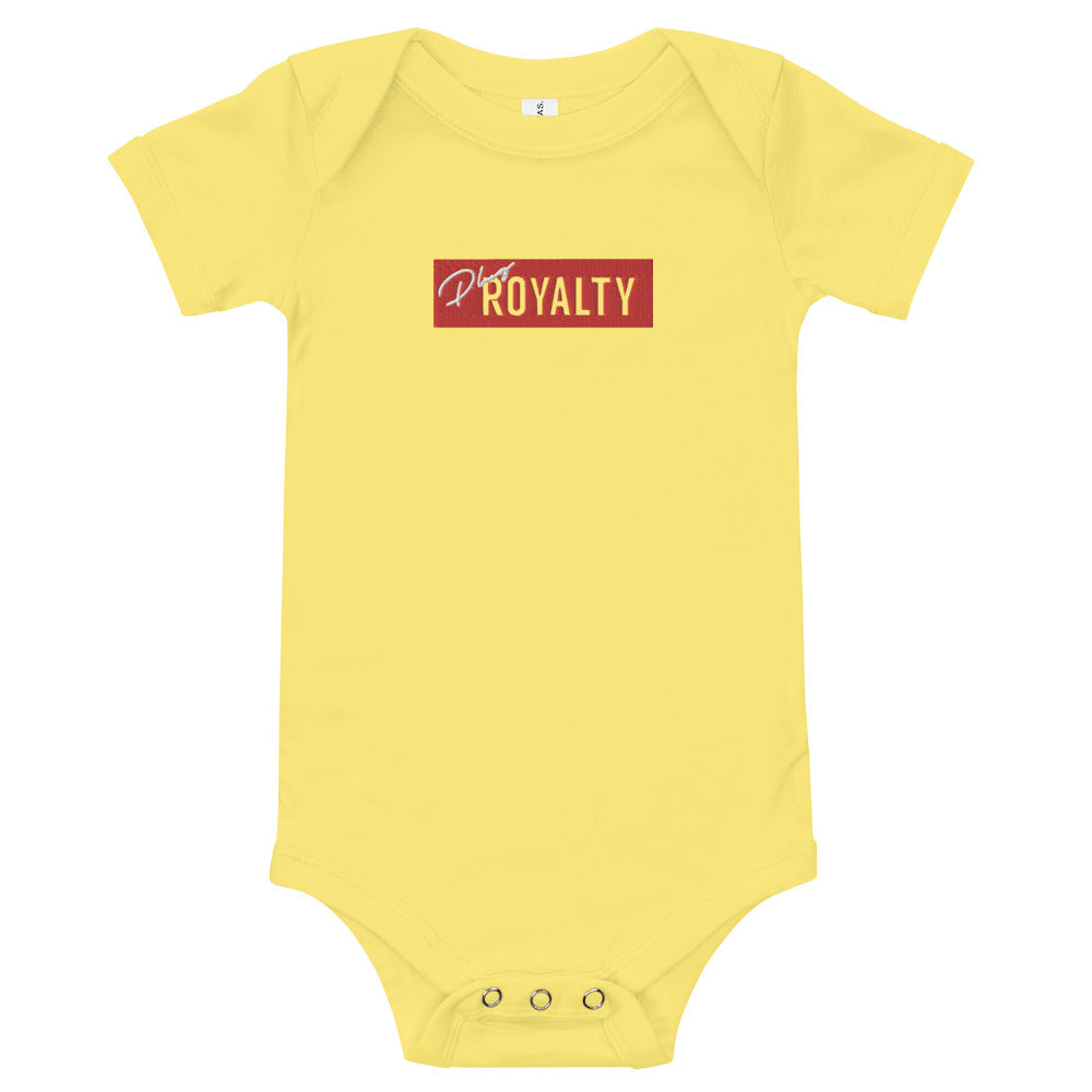 PlugRoyalty Baby short sleeve one piece