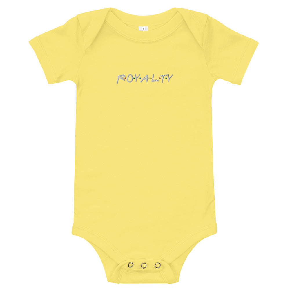 R.O.Y.A.L.T.Y Baby short sleeve one piece