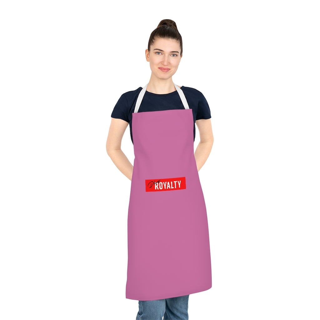 PLUG ROYALTY LOGO BAR APRON - Pink