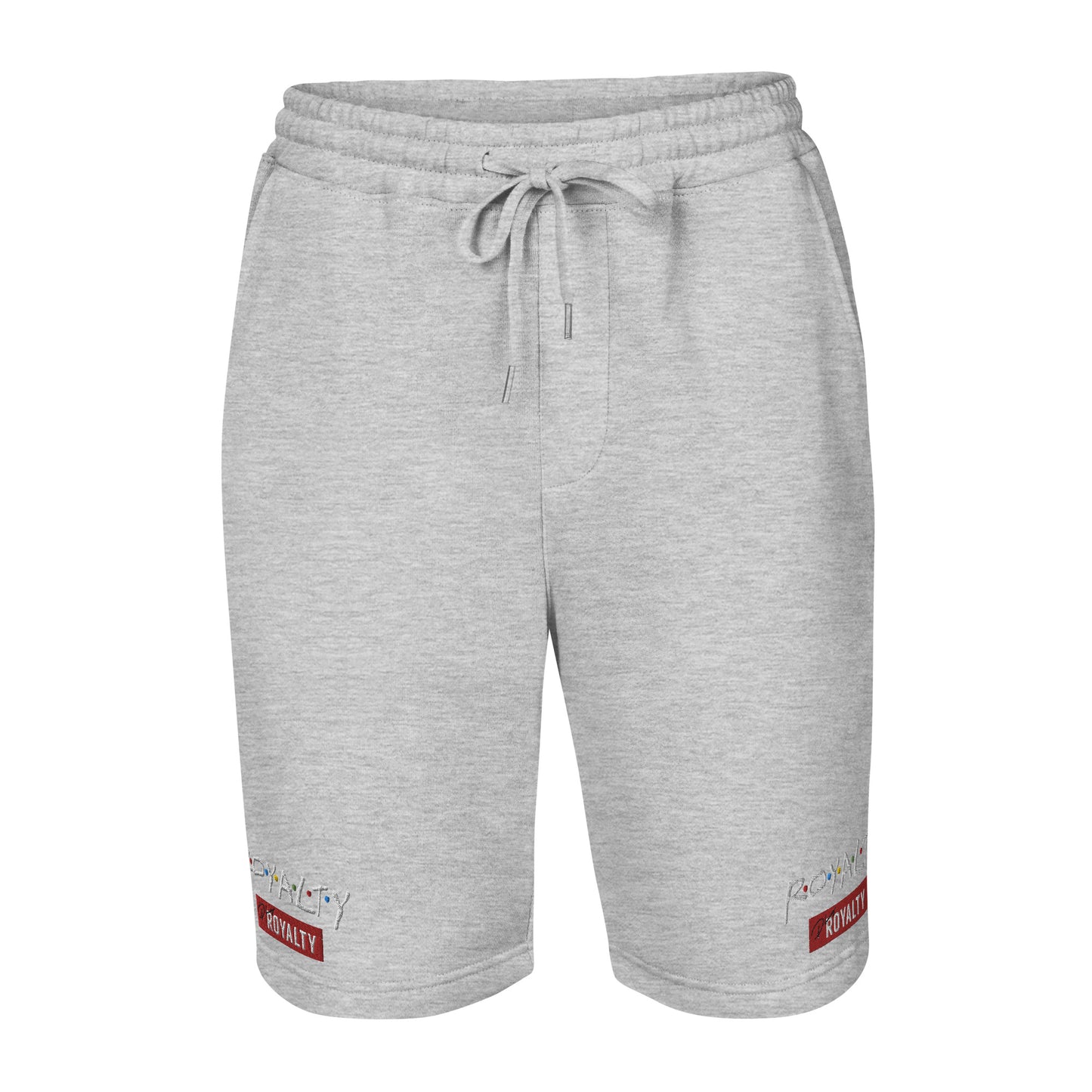 Men's ROYALTY Grey fleece shorts