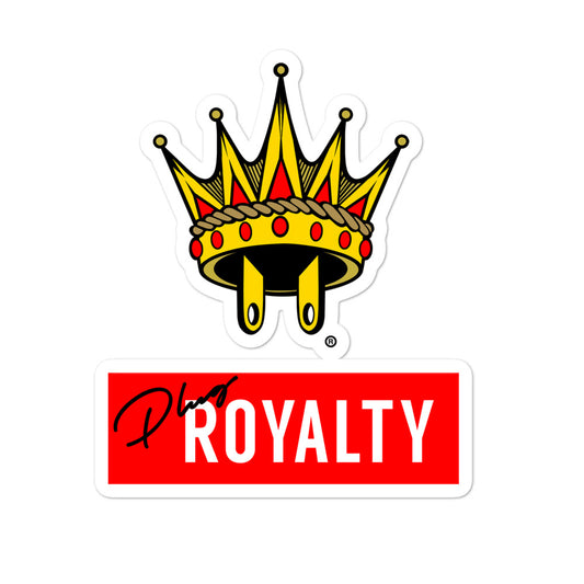 PlugRoyalty® Stickers