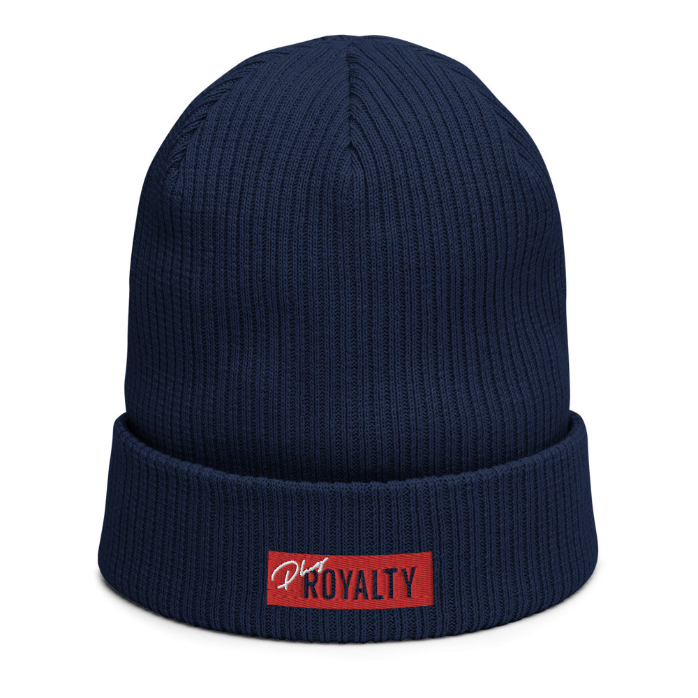 PlugRoyalty Organic ribbed beanie