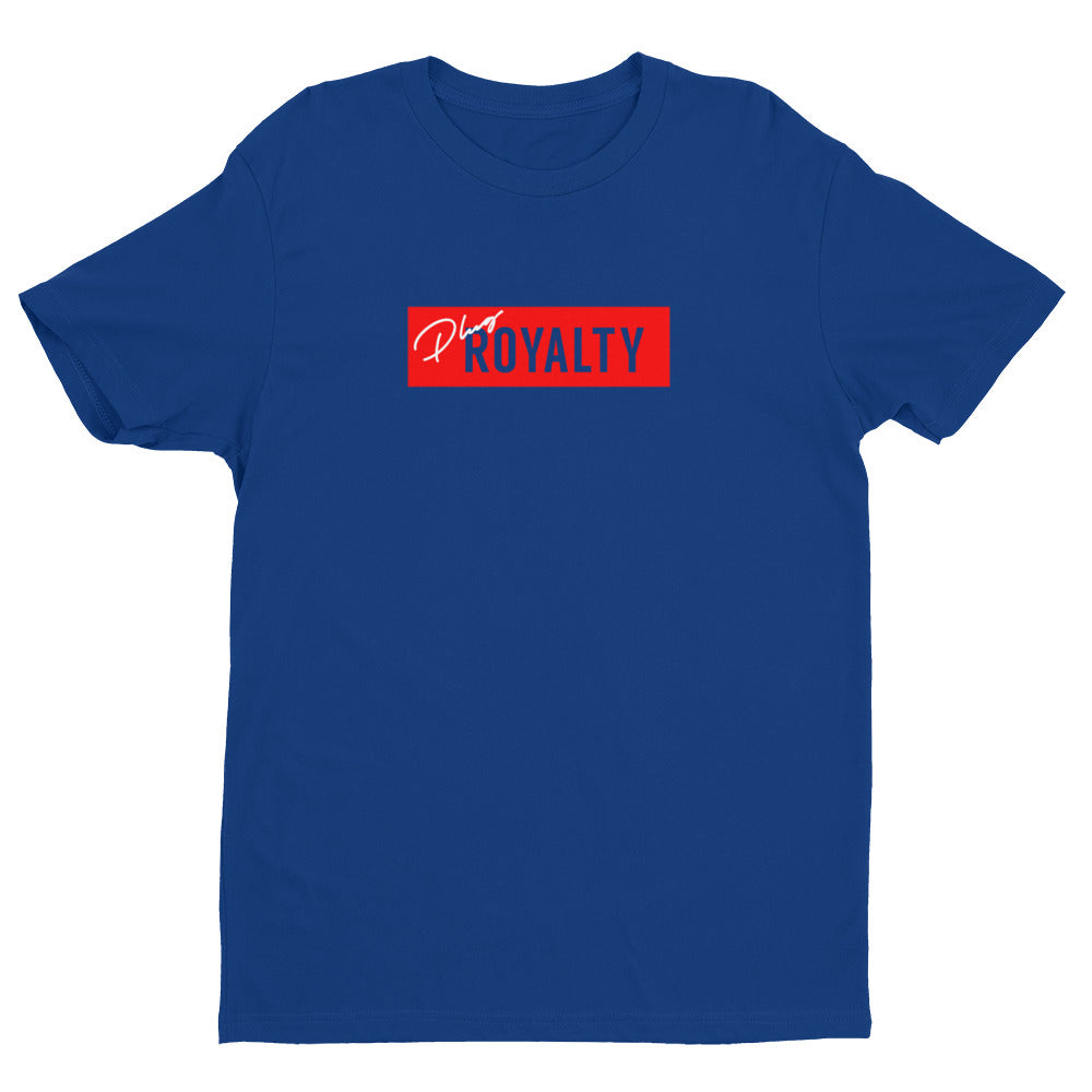 PlugRoyalty® Bar Short-Sleeve T-Shirt "Royal Blue"