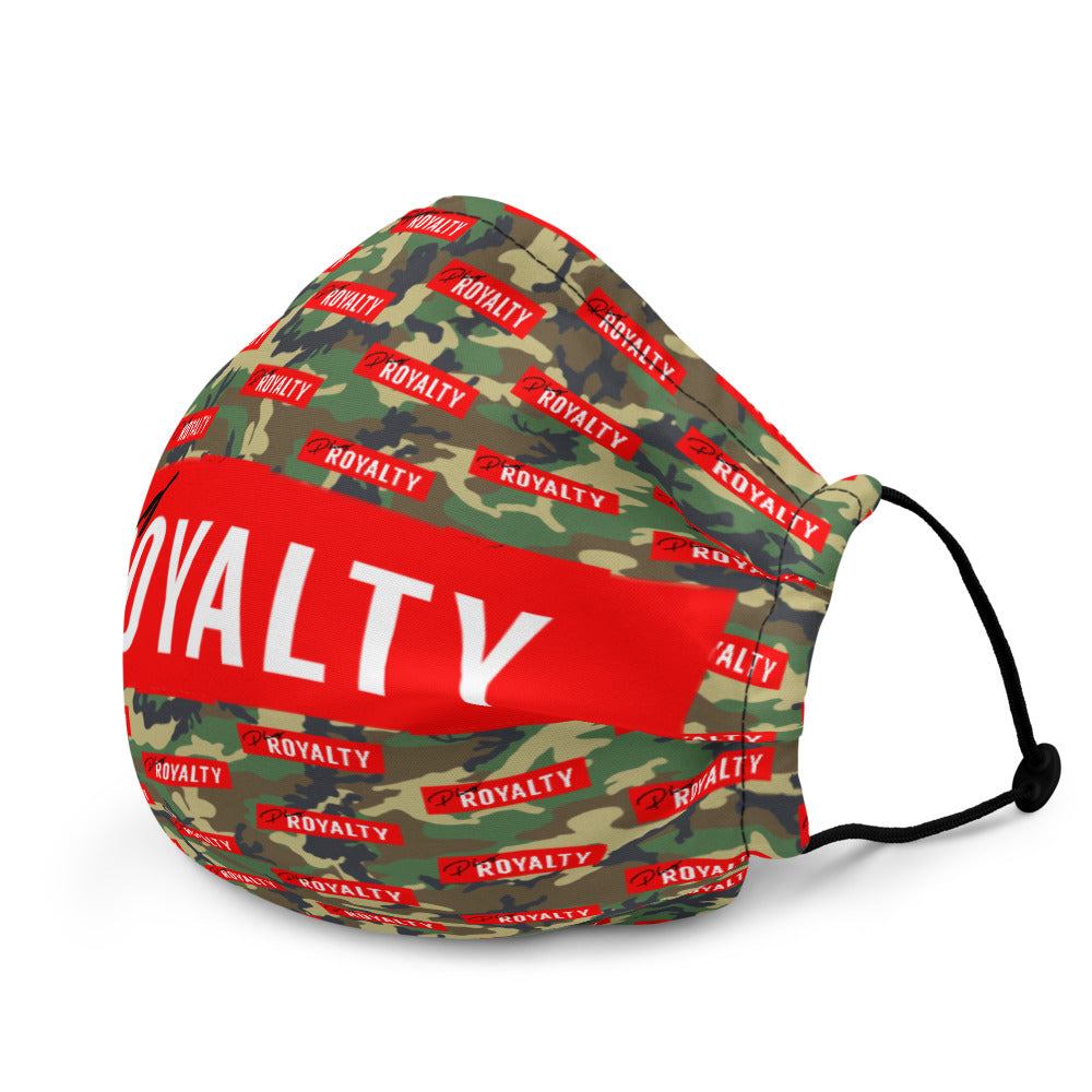 Camo Logo Tag Fashion Mask