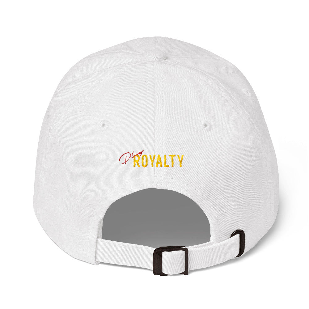 Official PlugRoyalty® Dad Hat "White"