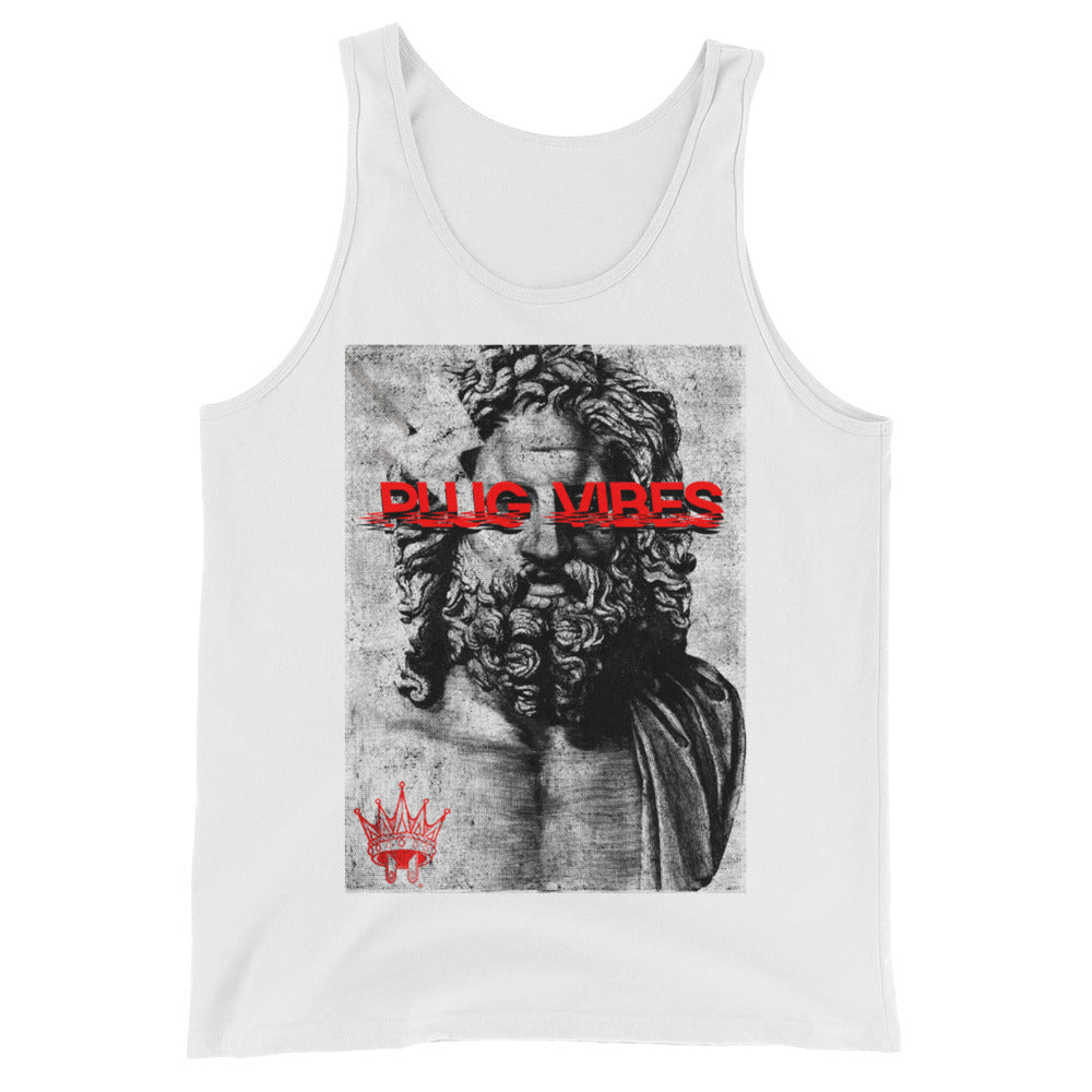 Plug Vibes Tank - White