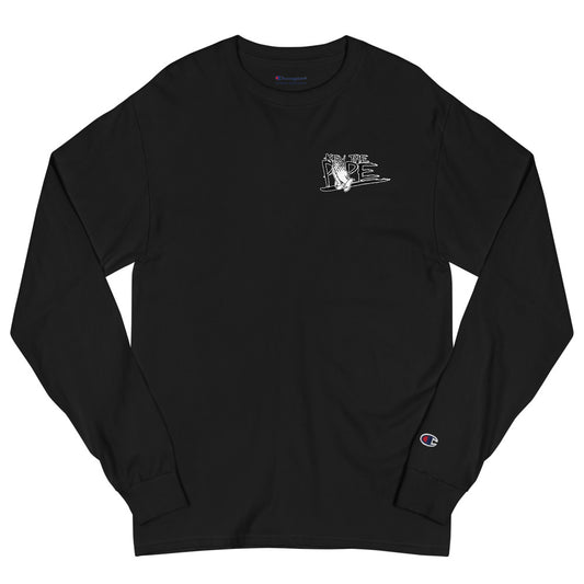 Life is Good Pope Champion Long Sleeve Shirt "Black"