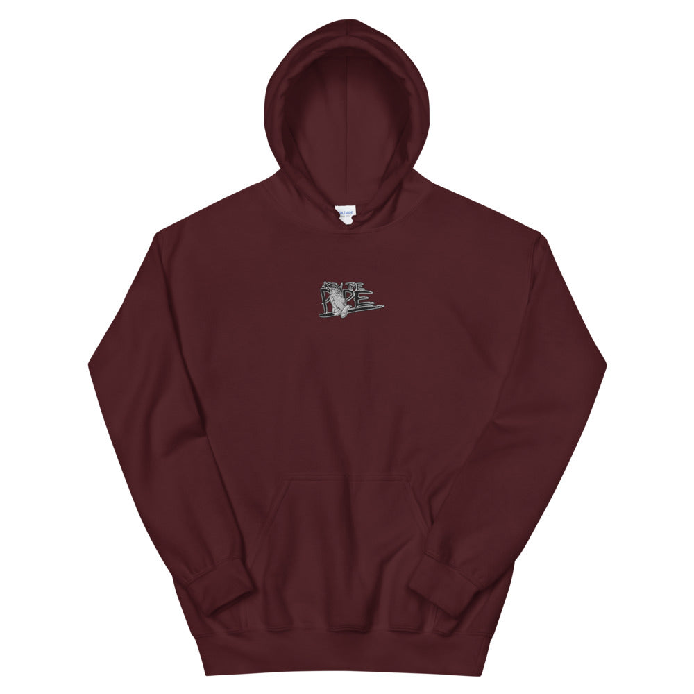 Kev The Pope Logo Hoodie (Embroidered)