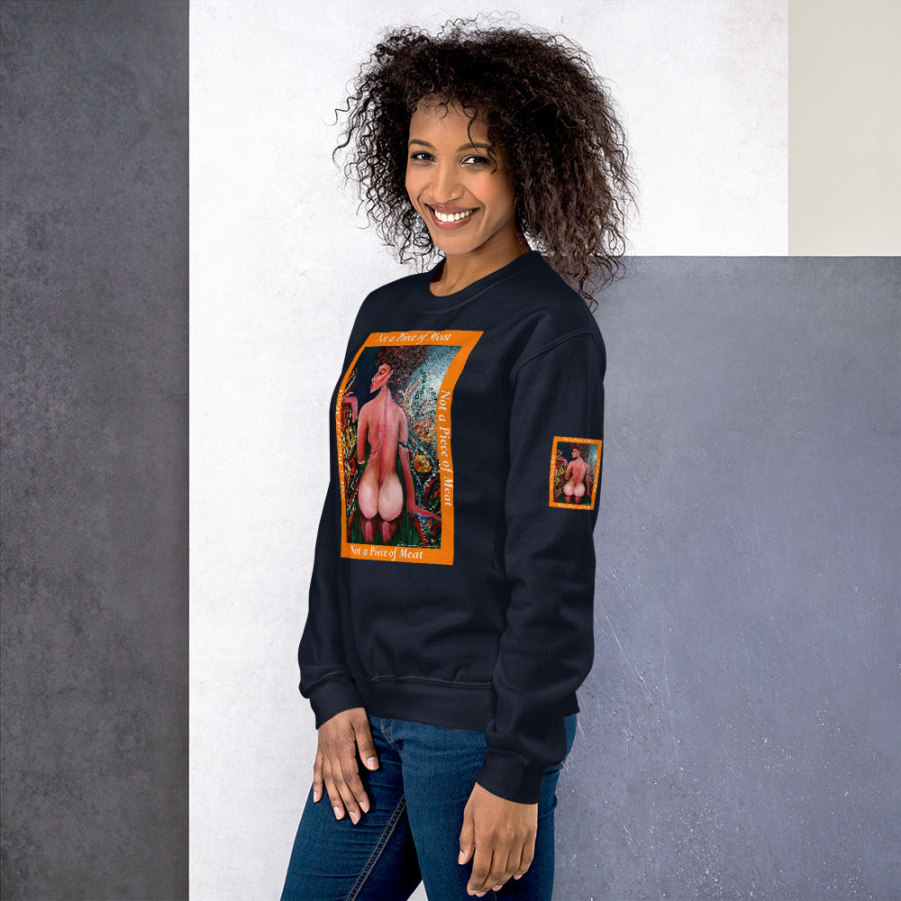 Not a Piece of Meat Sweatshirt (Navy)