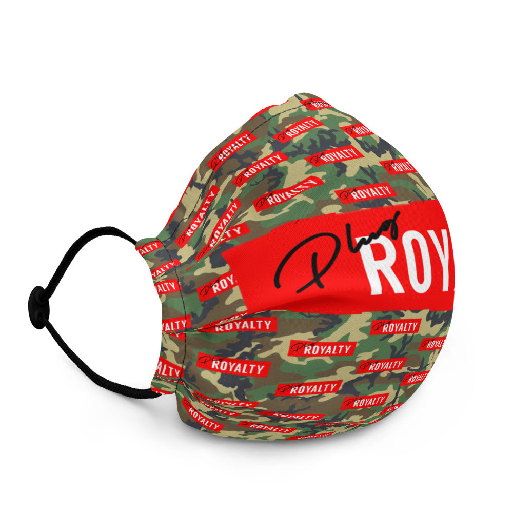Camo Logo Tag Fashion Mask
