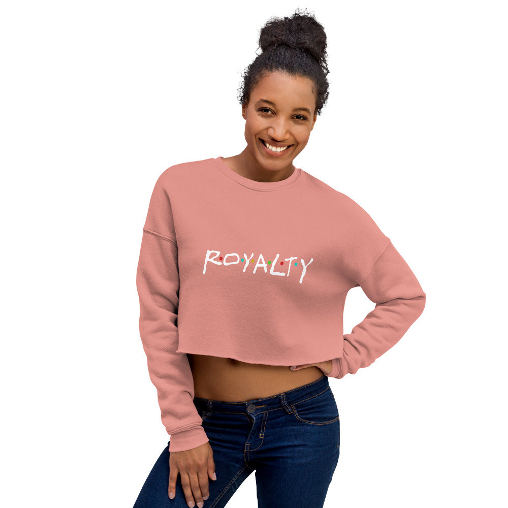 R.O.Y.A.L.T.Y Crop Sweatshirt