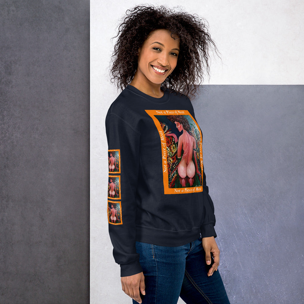 Not a Piece of Meat Sweatshirt (Navy)