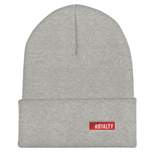 PlugRoyalty® Cuffed Beanie "Grey"