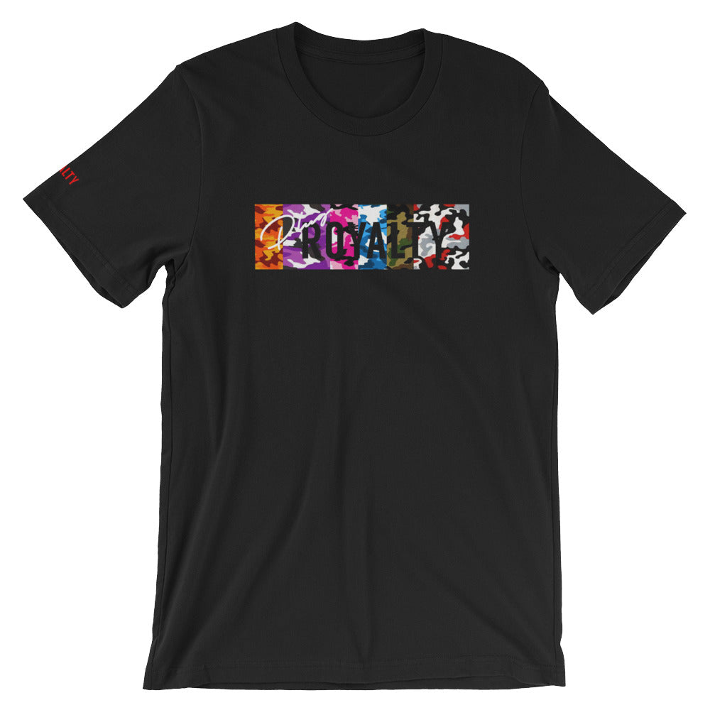 PlugRoyalty® Camo Bar Short-Sleeve Unisex T-Shirt