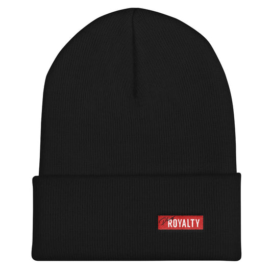 PlugRoyalty® Cuffed Beanie "Black"