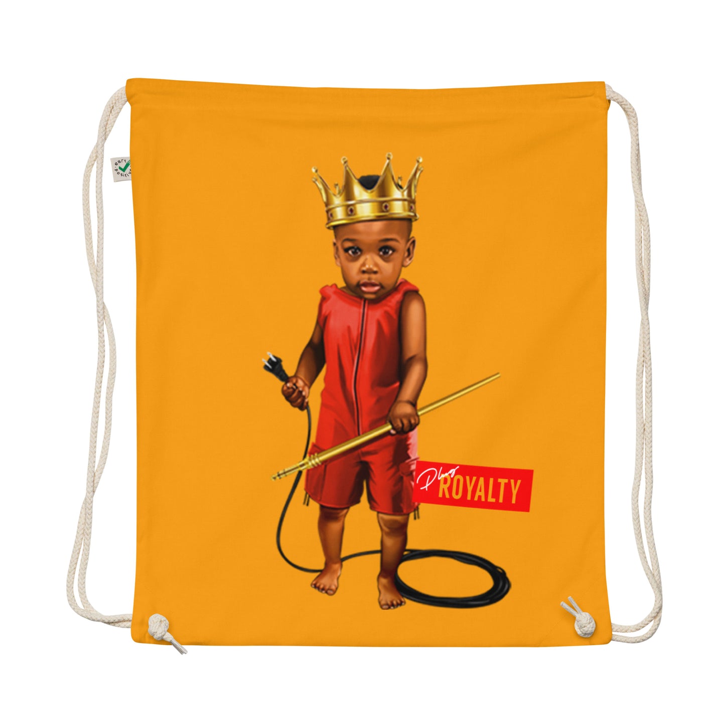 Plug Baby Organic cotton drawstring bag