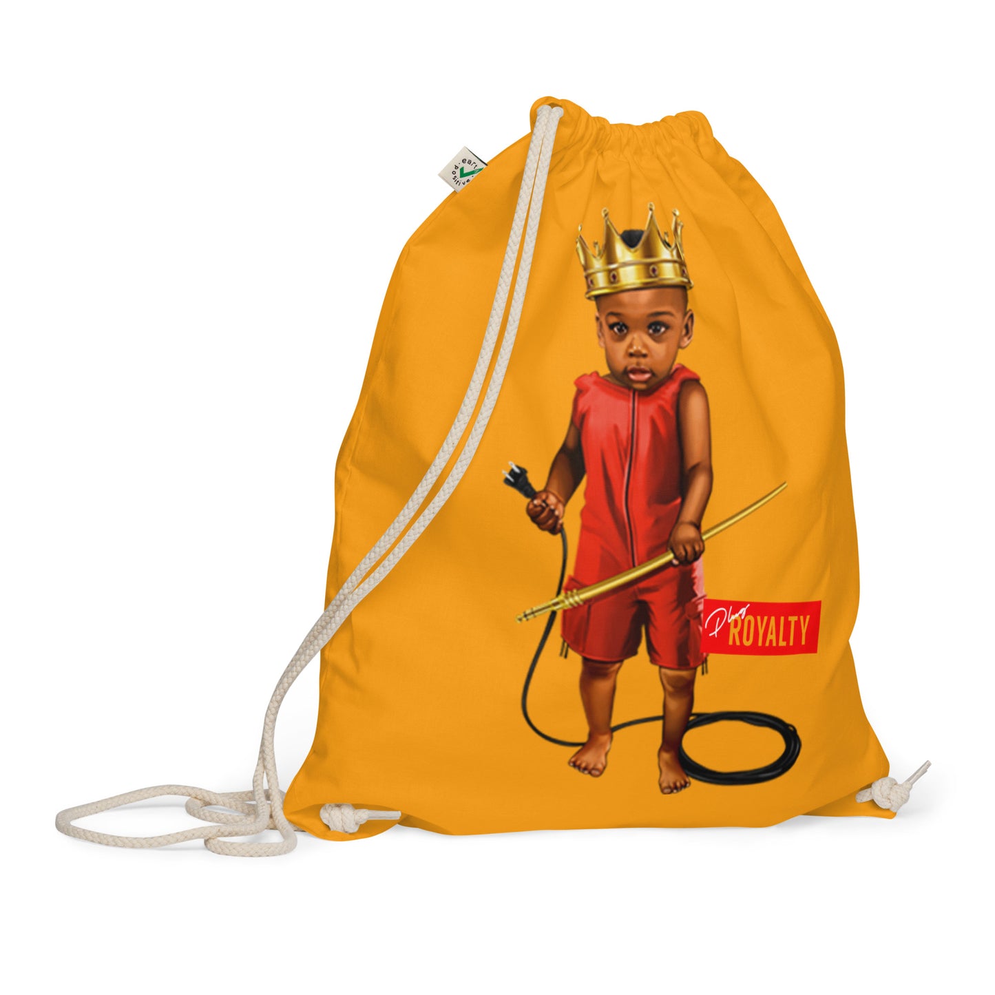 Plug Baby Organic cotton drawstring bag