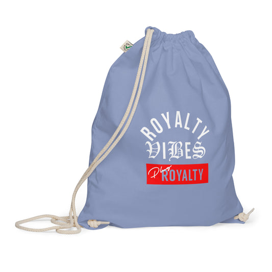 Plug Vibes Organic cotton drawstring bag