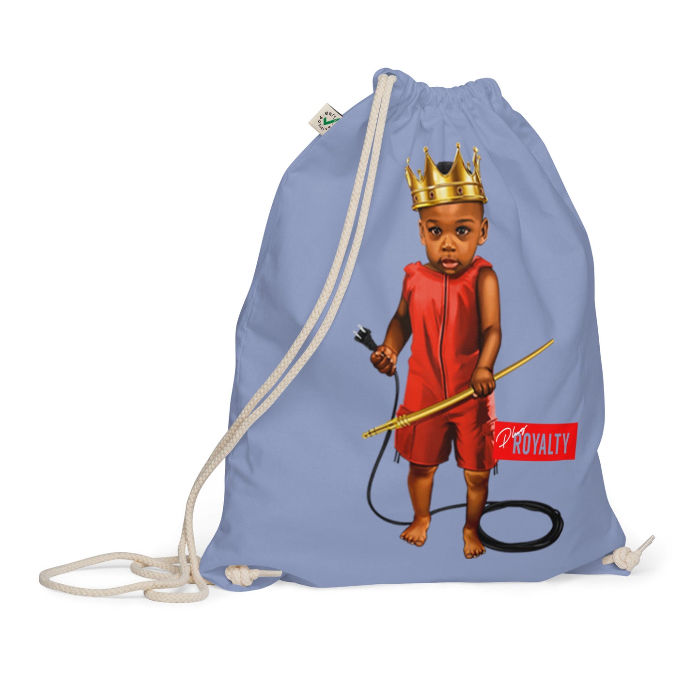 Plug Baby Organic cotton drawstring bag