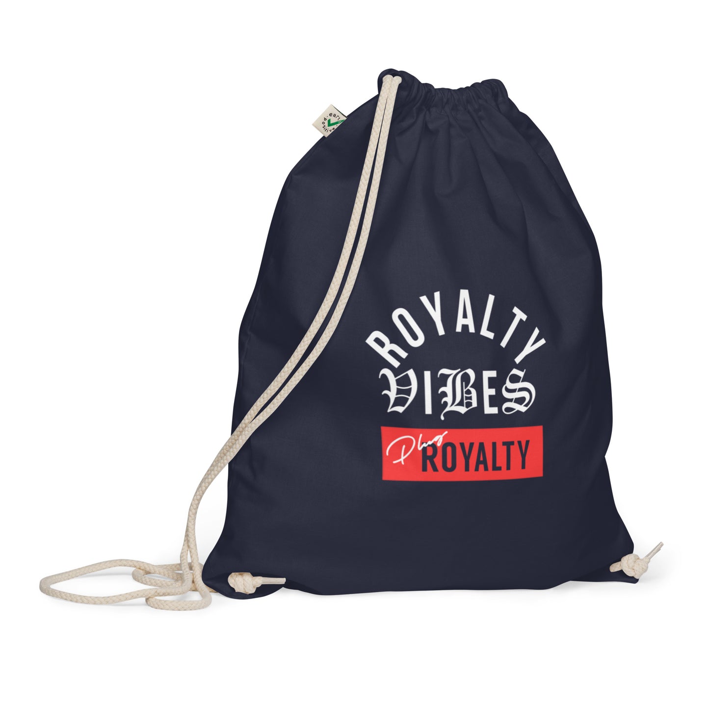 Plug Vibes Organic cotton drawstring bag
