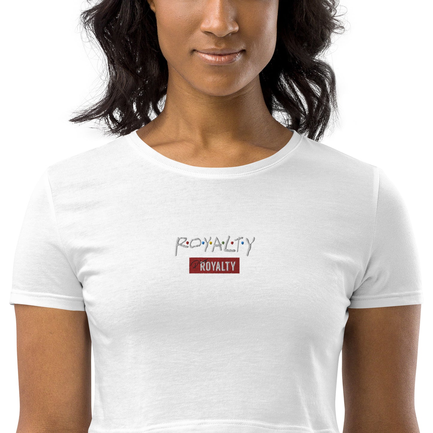Womens R.O.Y.A.L.T.Y Organic Crop Top