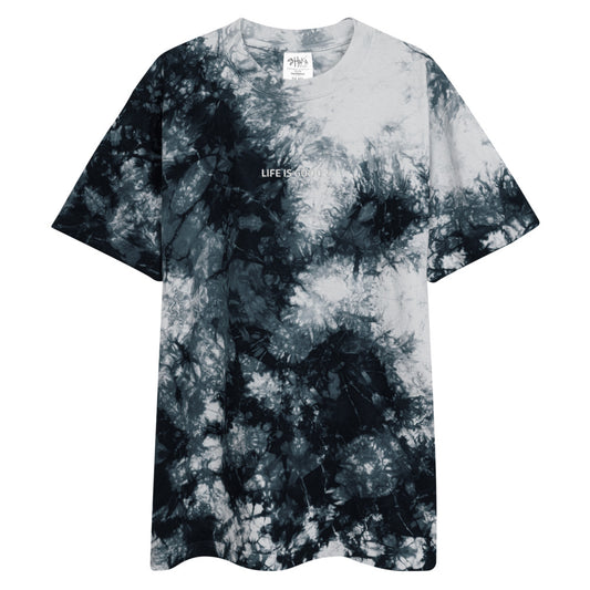 Life is Good 2 Oversized tie-dye t-shirt