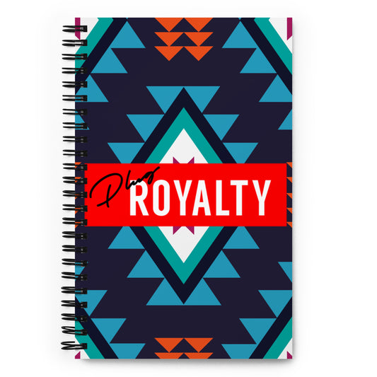 PLUGROYALTY AZTEC Spiral notebook