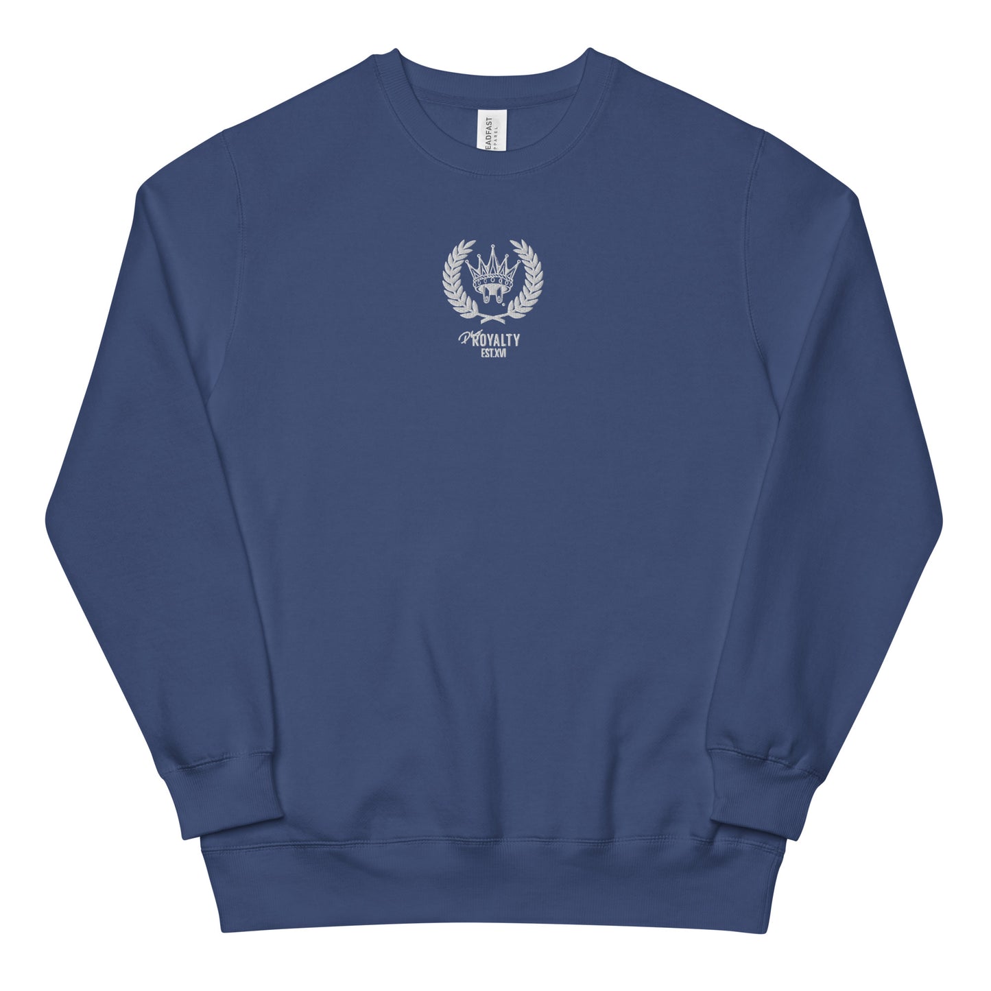 PLUGROYALTY® CREST XVI Unisex fashion sweatshirt