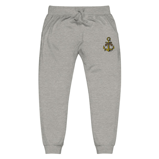 Royalty Carbon Grey Unisex fleece sweatpants