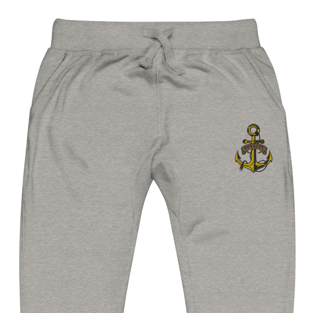 Royalty Carbon Grey Unisex fleece sweatpants