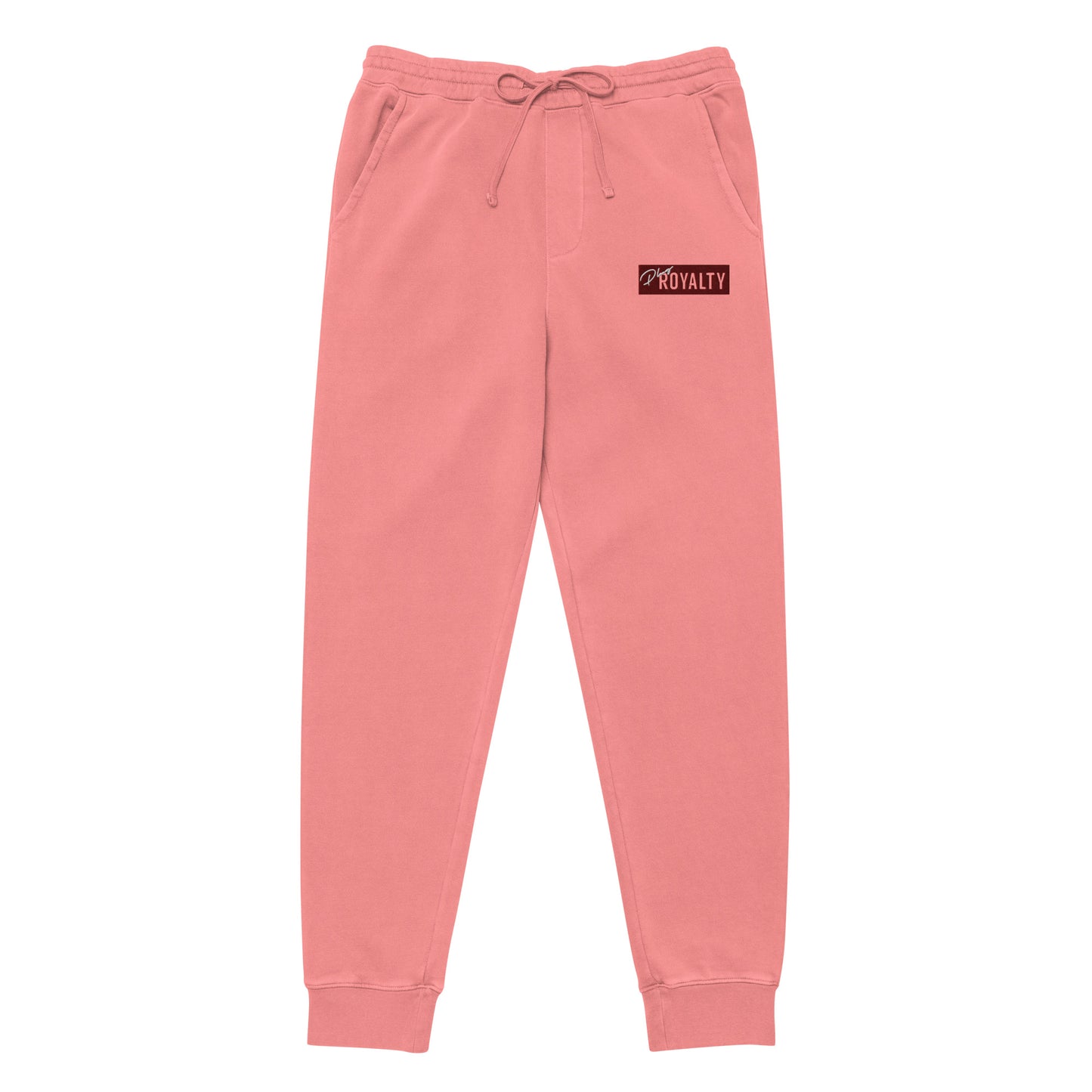 Embroidered PlugRoyalty® Logo Bar pigment-dyed sweatpants