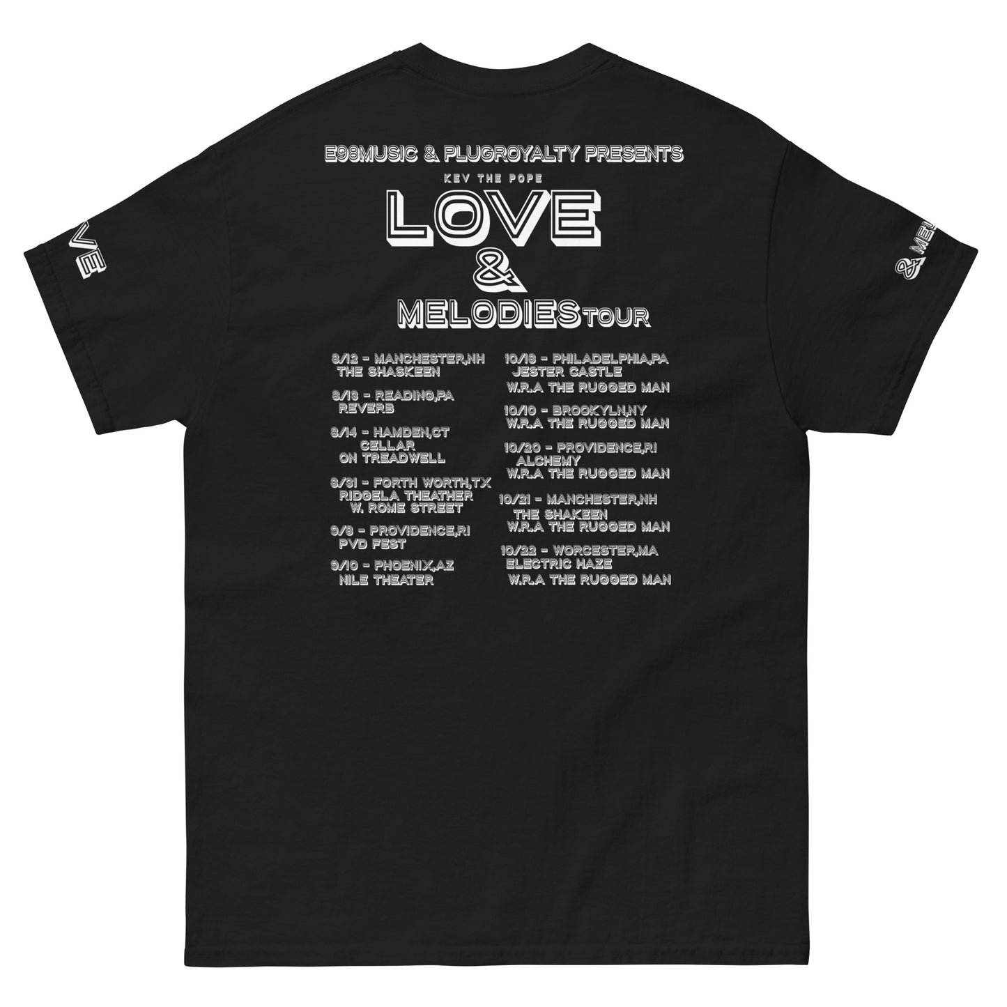 Love & Melodies classic tee