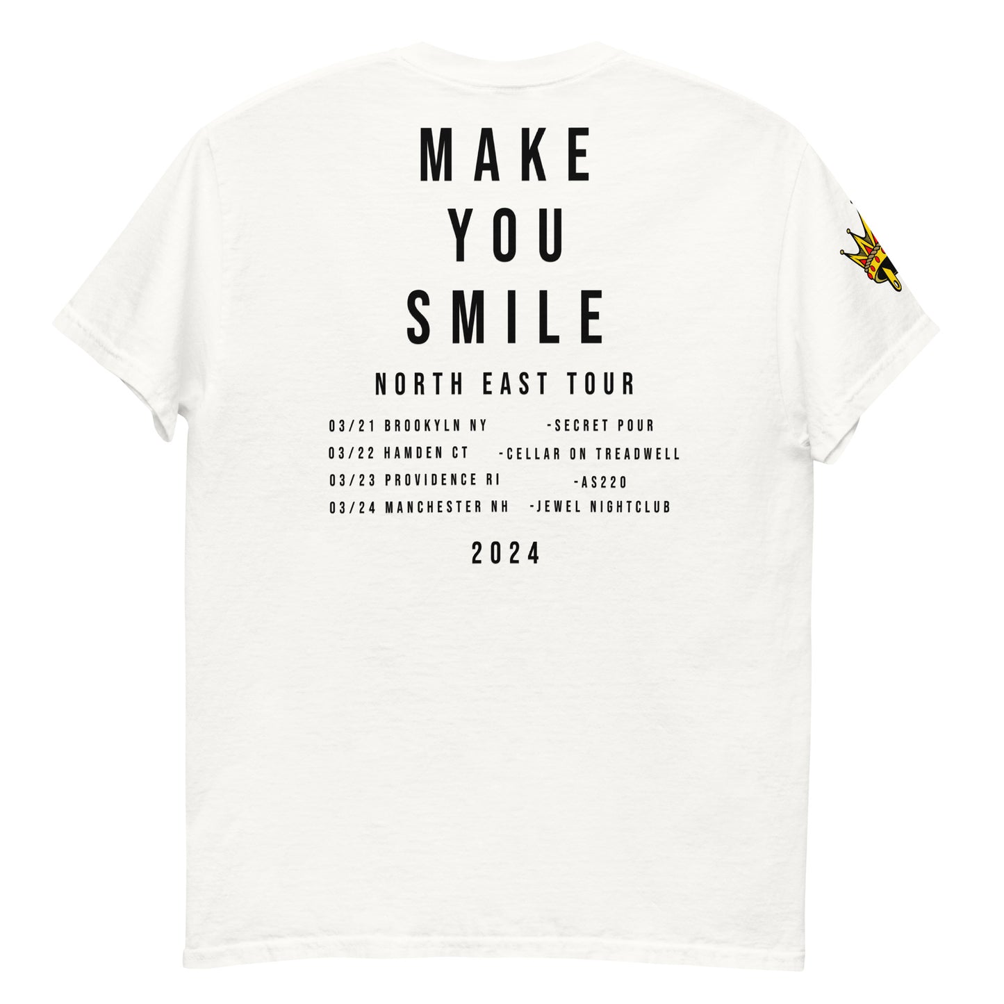 Make You Smile Tour Tee