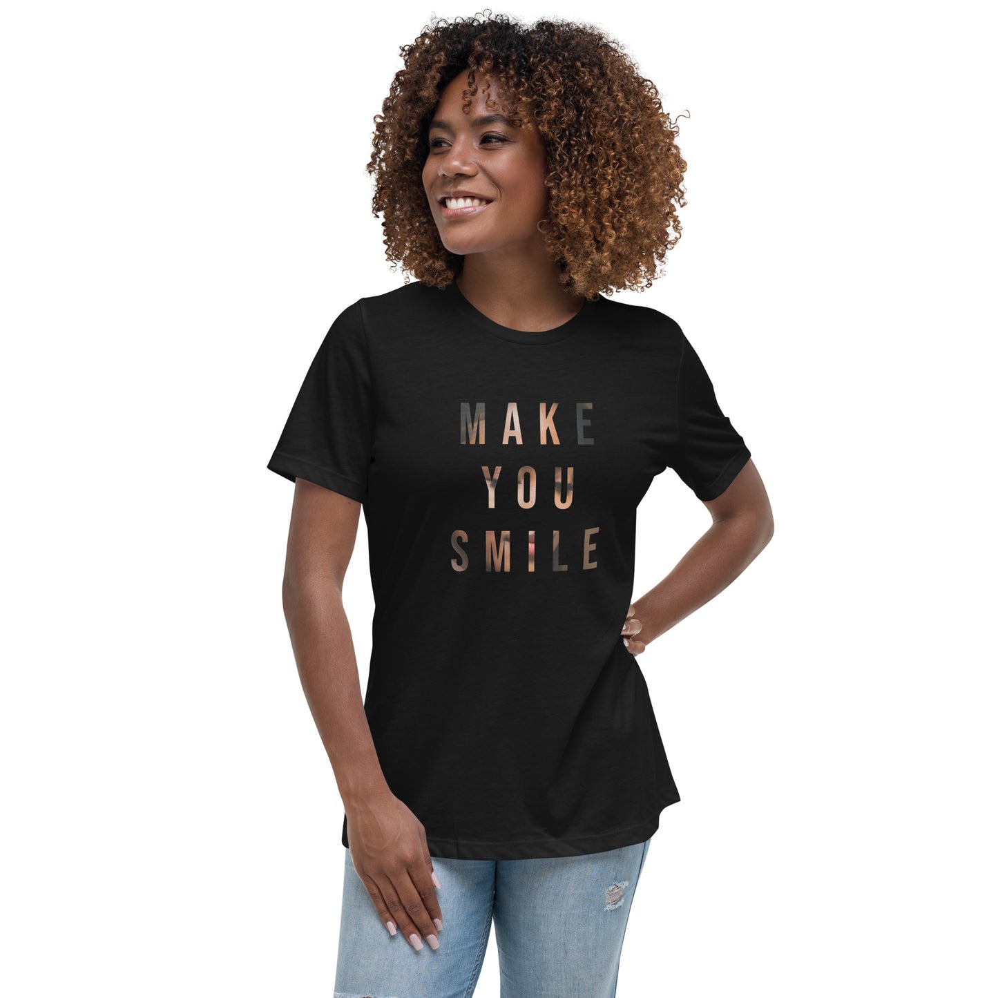 Women's Make You Smile Relaxed T-Shirt