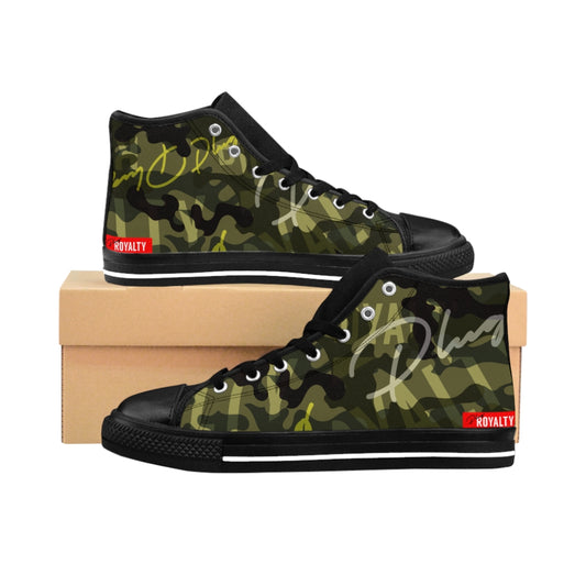 Plug Walk Men High-top Sneakers - Camo