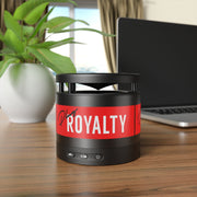 Plug Royalty Logo Bar Metal Bluetooth Speaker and Wireless Charging Pad
