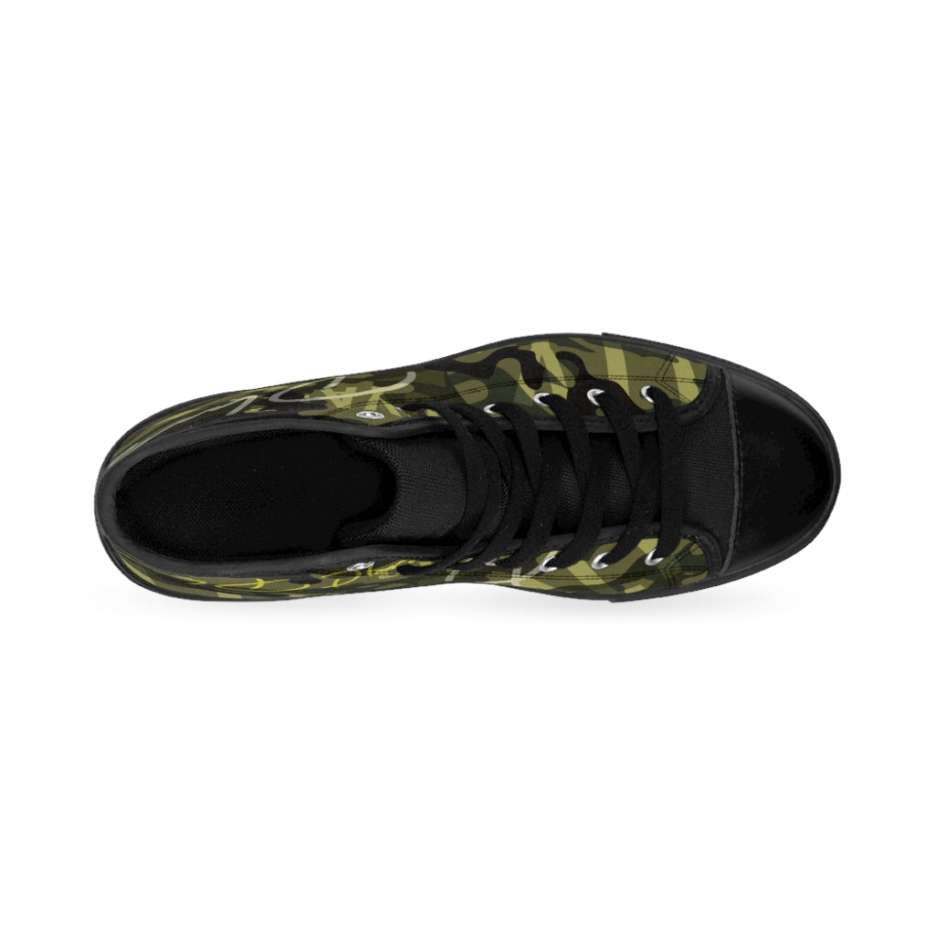 Plug Walk Men High-top Sneakers - Camo