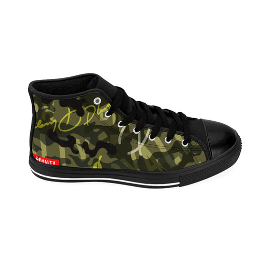 Plug Walk Women's High-top Sneakers - Camo